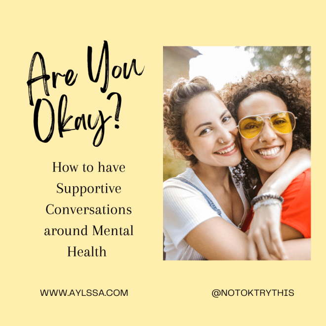 Are You OK? Having Supportive Conversations around Mental Health Online Course
